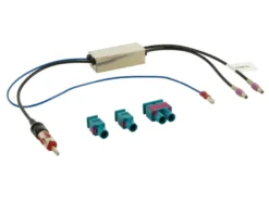 Antennaadapter Fakra till DIN, 12V phantom