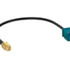 Antenna adapter Fakra Z(m) till SMA(f), 20cm