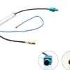 Antennadapter Fakra (hane)-SMB (hona)