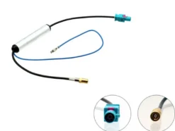 Antennadapter Fakra (hane)-SMB (hona)