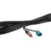 Antenna kabel förlängning Fakra till DIN, 750 cm