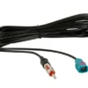 Antenna kabel förlängning Fakra till DIN, 500 cm
