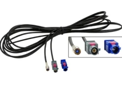 Antenna kabel förlängning Fakra C/G till SMB, 500cm