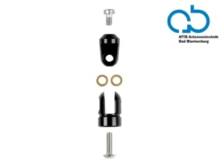 Antenna led 90° justerbar, M5