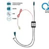 Antenna splitter AM/FM DAB+ Fakra>Fakra(f)/SMB(f) förstärkt