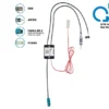 Antenna splitter AM/FM DAB+, Fakra-DIN-SMB