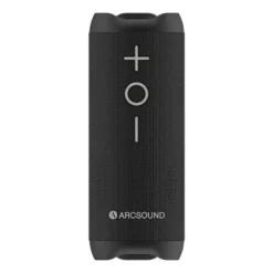 Arcsound EDGE kraftfull bärbar högtalare med Bluetooth, svart