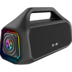 Arcsound STEAM kraftfull bärbar partyhögtalare med Bluetooth, svart