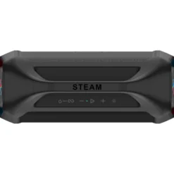 Arcsound STEAM kraftfull bärbar partyhögtalare med Bluetooth, svart