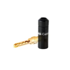 Atlas Cables Achromatic Z-plug banankontakt, 4-pack