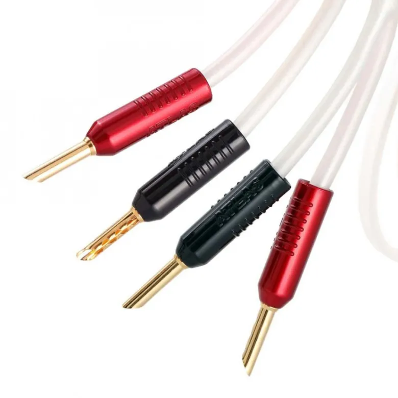 Atlas Element Bi-Amp Achromatic Z 4-4, terminerad högtalarkabel 2x2 meter