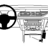 Audi A6 11-15, Konsol