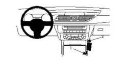 Audi A6 11-15, Konsol
