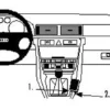 Audi A6 98-03, Konsol