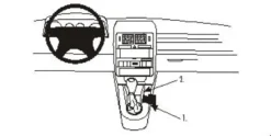 Audi A2 01-05, Konsol