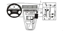 Audi A4 95-01, Vinklad