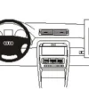 Audi A4 01-07, Vänster