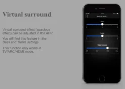 Audio Pro A36 golvhögtalare med Wifi & Bluetooth, svart par