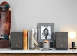 Audio Pro A28 stativhögtalare med wifi, svart par