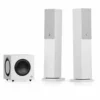 Audio Pro A38 & SW-10 aktivt 2.1 högtalarpaket, vit
