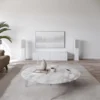 Audio Pro A38 W aktiva golvhögtalare med Wi-Fi, vit