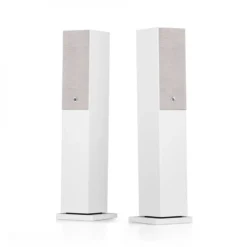 Audio Pro A38 W aktiva golvhögtalare med Wi-Fi, vit