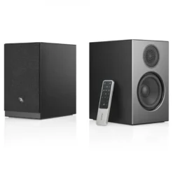 Audio Pro A28 W aktiva stativhögtalare med Wi-FI, svart