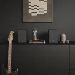 Audio Pro A28 W aktiva stativhögtalare med Wi-FI, svart