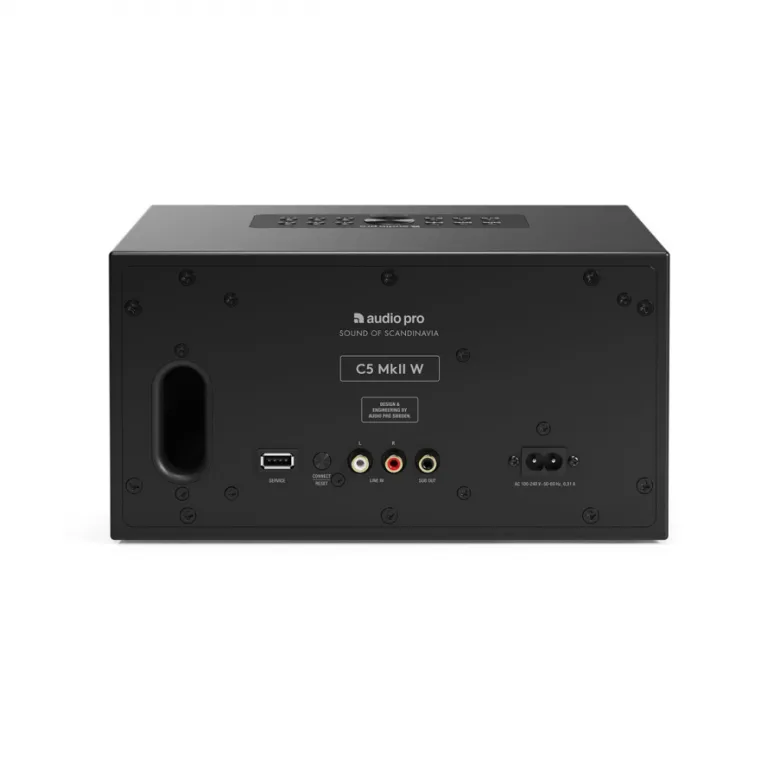 Audio Pro C5 MKII W, Wifi-högtalare, svart
