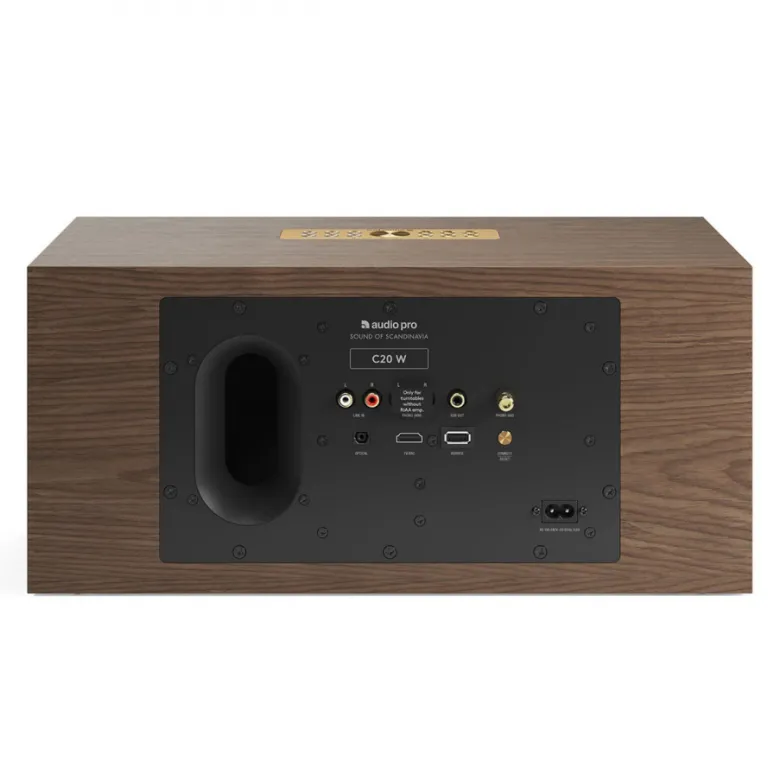 Audio Pro C20 W, Wifi-högtalare valnöt