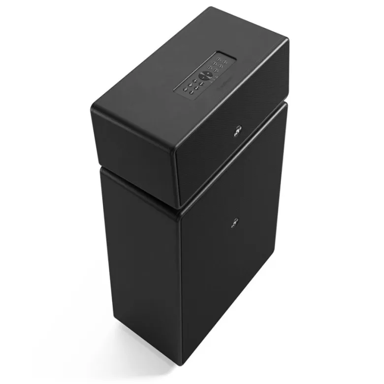 Audio Pro Drumfire II W Wi-Fi-högtalare med Google Cast & AirPlay 2, svart