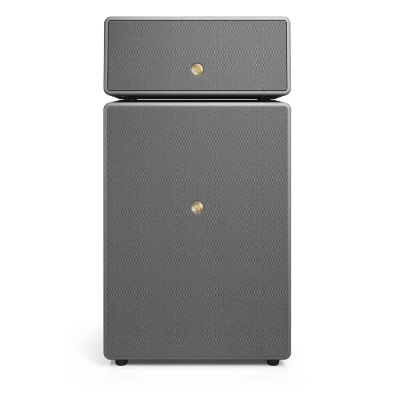 Audio Pro Drumfire II W Wi-Fi-högtalare med Google Cast & AirPlay 2, grå