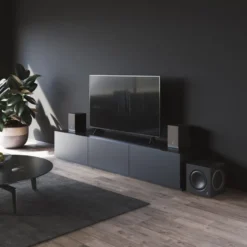 Audio Pro SW10, aktiv subwoofer svart