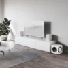 Audio Pro SW10, aktiv subwoofer vit