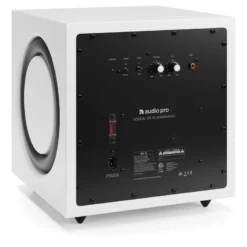 Audio Pro SW10, aktiv subwoofer vit