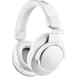 Audio Technica ATH-M20xBT, trådlösa over-ear hörlurar, vit