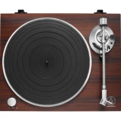 Audio-Technica AT-LPW50BT-RW skivspelare med Bluetooth, valnöt
