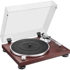 Audio-Technica AT-LPW50BT-RW skivspelare med Bluetooth, valnöt