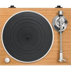 Audio Technica AT-LPW30TK skivspelare med AT-VM95C-pickup, teak