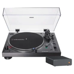 Audio Technica AT-LP120XUSB med externt RIAA Fosi Audio Box X5