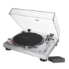 Audio Technica AT-LP120XUSB silver med externt RIAA Fosi Audio Box X5