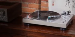 Audio Technica AT-LP120XUSB skivspelare, silver