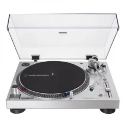 Audio Technica AT-LP120XUSB skivspelare, silver