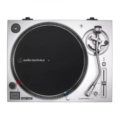 Audio Technica AT-LP120XUSB skivspelare, silver