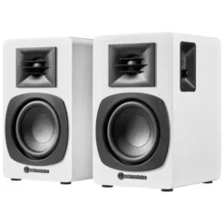 Audio Technica AT-SP3X aktiva stereohögtalare, vitt par
