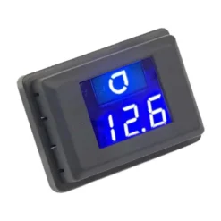 Auto-Connect blå voltmätare