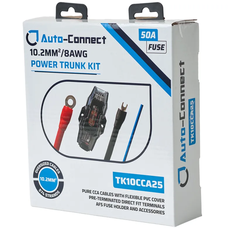 Auto-Connect CCA Trunk kabelkit 10mm², 2.5 meter