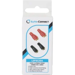Auto-Connect Flatstiftshylsor 2.5 mm², 4-pack