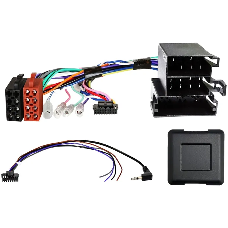 Auto-Connect Installationskit för 9/10.1-tums bilstereo, Citroën Nemo, Peugeot Bipper, Fiat Fiorino/Qubo