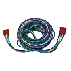 Auto-Connect ISO-ISO 6m förlängning för högtalare, 2x0.75mm²